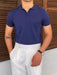 Summer Men Fashion Polo Shirts Short Sleeve Turn-Down Collar Patchwork Casual Polos Mens Clothing Male Tops Pullover Streetwear