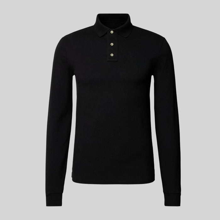 Ralph casual-poloshirt met lange mouwen